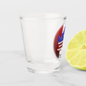 Canada USA Glasses US Canada Souvenir Shot Glass Glas (Links)