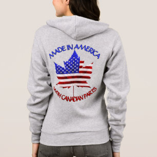 Canada USA Hoodie Specialized US Canada Jacket