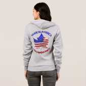 Canada USA Hoodie Specialized US Canada Jacket (Achterkant volledig)