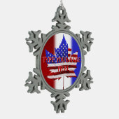 Canada USA Ornament Personalize Canada Souvenir (Links)