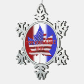 Canada USA Ornament Personalize Canada Souvenir (Rechts)