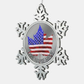 Canada USA Ornament US Canada kerstversiering (Rechts)