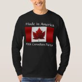 Canada USA Shirt Canada US Flag Souvenirs (Voorkant)