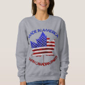 Canada USA Shirt Specialized US Canada Sweatshirt (Voorkant)