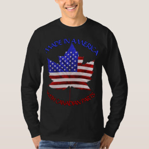 Canada USA Shirt Specialized US Canada T-shirts