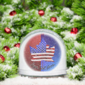 Canada USA Snow Globe Personalized Snow Globes Sneeuwbol (Kerstmis)