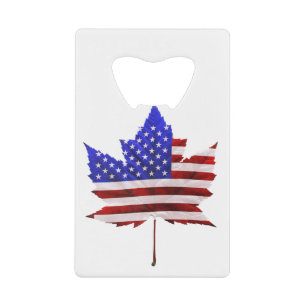 Canada USA Souvenir Bottle Opener - Gepersonalisee Creditkaart Flessenopener