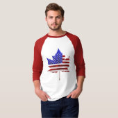 Canada USA Souvenir Jersey Shirt - Mannen (Voorkant volledig)