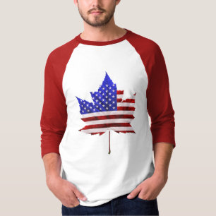 Canada USA Souvenir Jersey Shirt - Mannen