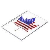 Canada USA Souvenir Notitieboek / Sketchpad (Linkerzijde)