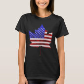 Canada USA Souvenir T-shirts - Dames (Voorkant)