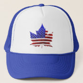 Canada USA Souvenir Trucker Pet (Voorkant)