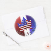 Canada USA Stickers Gepersonaliseerde souvenirs (Envelop)