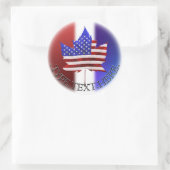 Canada USA Stickers Gepersonaliseerde souvenirs (Tas)