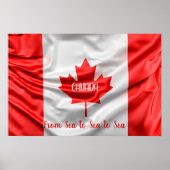 CANADA Van Zee naar Zee naar Zee Poster (Voorkant)