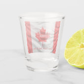 CANADA Van Zee naar Zee naar Zee Shot Glas (Achterkant)