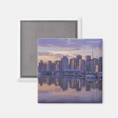 Canada, Vancouver, Brits-Columbia. Vancouver Magneet (Voorkant / Achterkant)