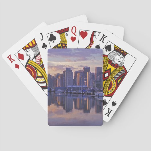 Canada, Vancouver, Brits-Columbia. Vancouver Speelkaarten (Achterkant)