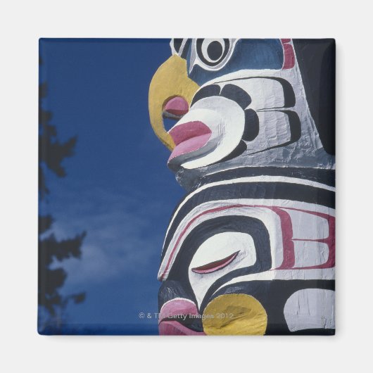 Canada, Vancouver, Stanley Park, totempaal, Magneet (Voorkant)