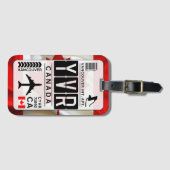 Canada Vancouver YVR Bagagelabel (Voorkant (horizontaal))