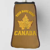 Canada Varsity Golf Putter Hoesje Sporty Canada Golfheadcover (Draai 90)
