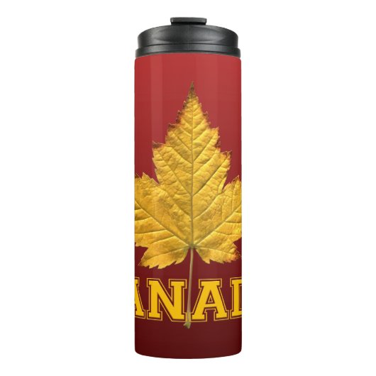Canada Varsity Tumbler Canada Souvenir Tumbler Thermosbeker (Voorkant)
