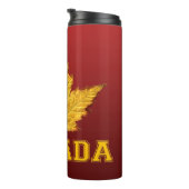 Canada Varsity Tumbler Canada Souvenir Tumbler Thermosbeker (Geroteerd rechts)