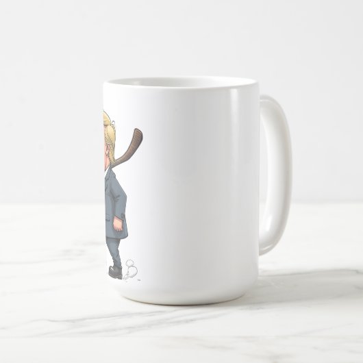 Canada vecht tegen Mok Trump (Voorkant rechts)