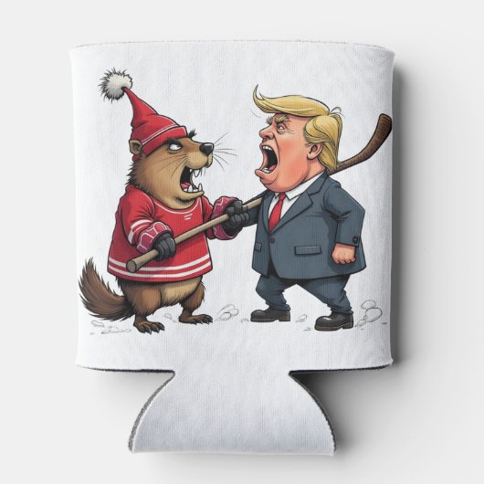 Canada vecht tegen Trump Blikjeskoeler (Achterkant)