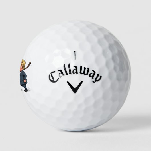 Canada vecht tegen Trump Golfballen (Logo)