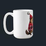 Canada vecht tegen Trump Koffiemok<br><div class="desc">Een bever die Donald Trump bevecht met een hockeystick.</div>