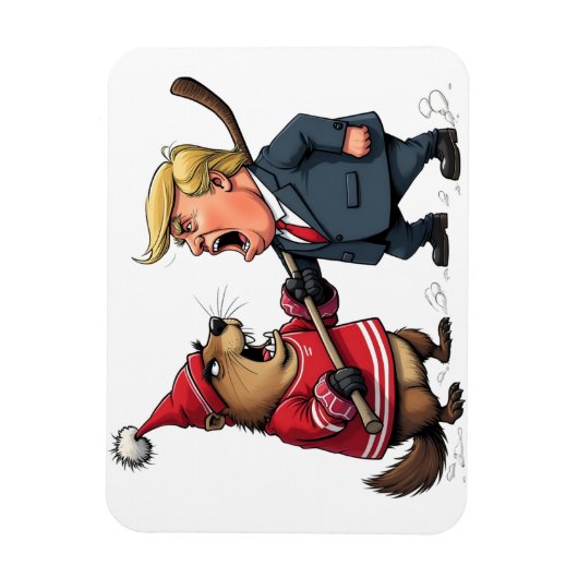 Canada vecht tegen Trump Magneet (Verticaal)