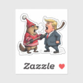 Canada vecht tegen Trump Sticker (Vel)