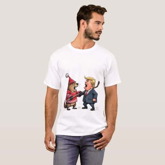 Canada vecht tegen Trump T-shirt (Voorkant volledig)