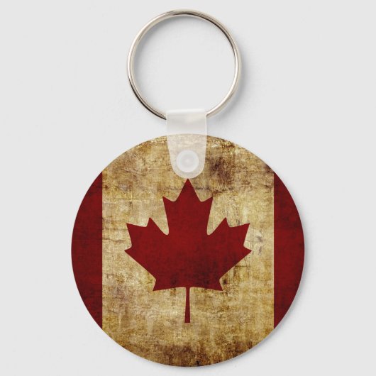 Canada / vergruisde vlag sleutelhanger (Voorkant)
