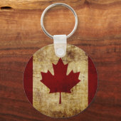 Canada / vergruisde vlag sleutelhanger (Voorkant)