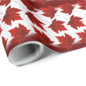 Canada Verpakkingspapier Canada Vlag Souvenir Pape Cadeaupapier (Rol Hoek)