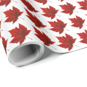 Canada Verpakkingspapier Canada Vlag Souvenir Pape Cadeaupapier (Rol Hoek)