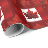 Canada Verpakkingspapier Canada Vlag Souvenir Pape Cadeaupapier (Rol Hoek)