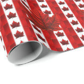 Canada Verpakkingspapier Canada Vlag Souvenir Pape Cadeaupapier (Rol Hoek)