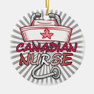 Canada verpleegster keramisch ornament