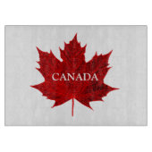 CANADA-Vibrant Red Maple Leaf/ Snijplank (Voorkant)