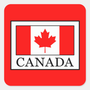 Canada Vierkante Sticker