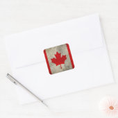 Canada Vierkante Sticker (Envelop)