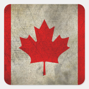 Canada Vierkante Sticker