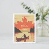 Canada Vintage Beroemde Reisplaats Briefkaart (Staand voorkant)