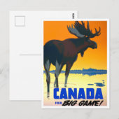 Canada vintage-briefkaart briefkaart (Voorkant / Achterkant)