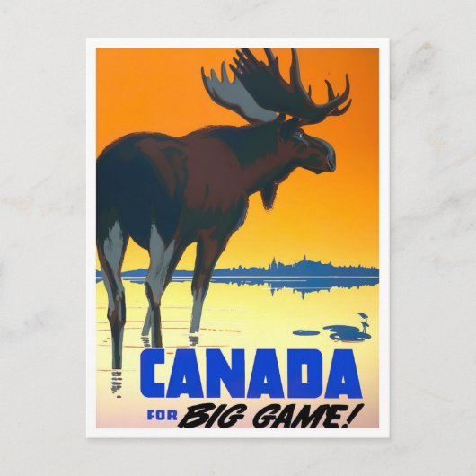 Canada vintage-briefkaart briefkaart (Voorkant)