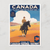 Canada vintage-briefkaart briefkaart (Voorkant)