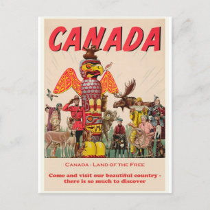 Canada Vintage Travel Briefkaart